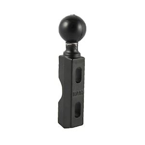 Motorcycle Mount Base with 1" Ball & No Hardware